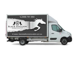 Car Wrap Design by Maestroto for Black Stallion Removalist | Design: #21762702