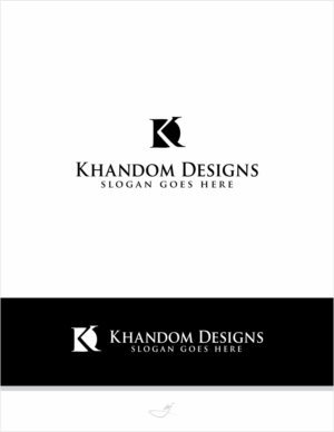 Logo Design by Mimi &amp; Max for Khandom Designs | Design: #21766485