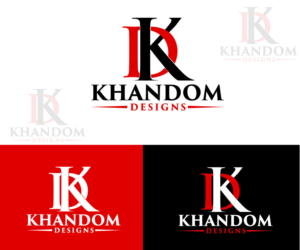 Logo Design by rocklee for Khandom Designs | Design: #21805991