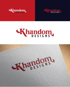 Logo Design by Ash_king for Khandom Designs | Design: #21769458