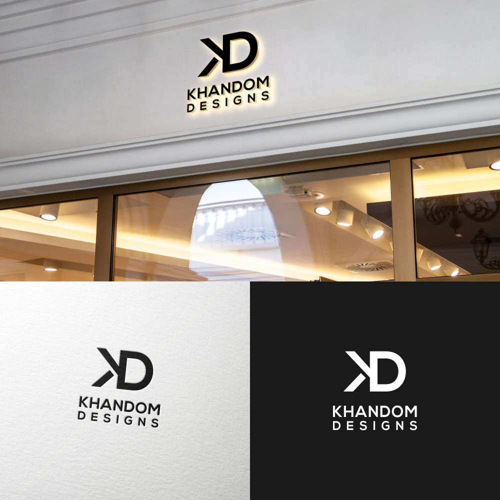 Logo Design by rinaldoajigunadi 2 for Khandom Designs | Design #21760593