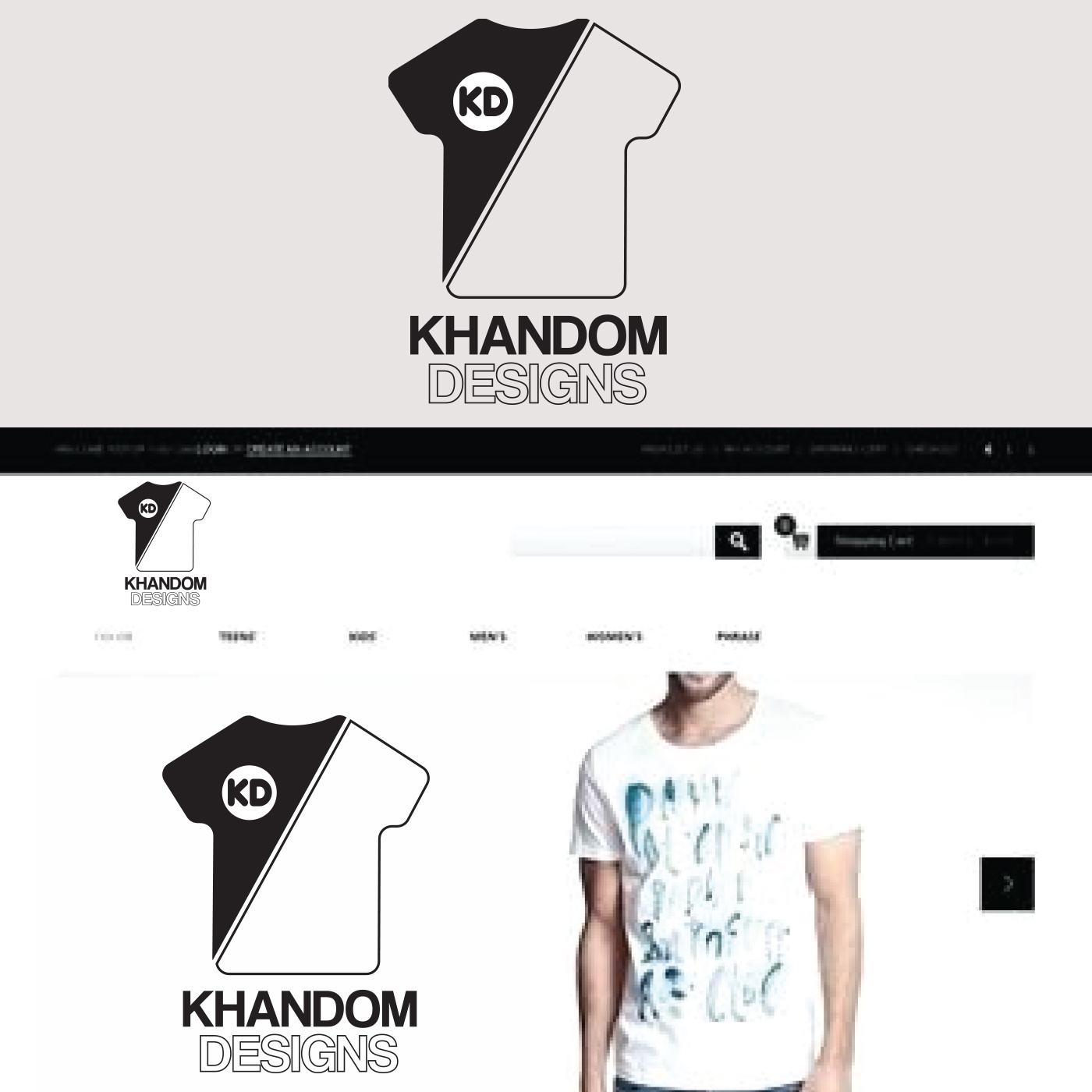 Logo Design by ifleh for Khandom Designs | Design #21760071