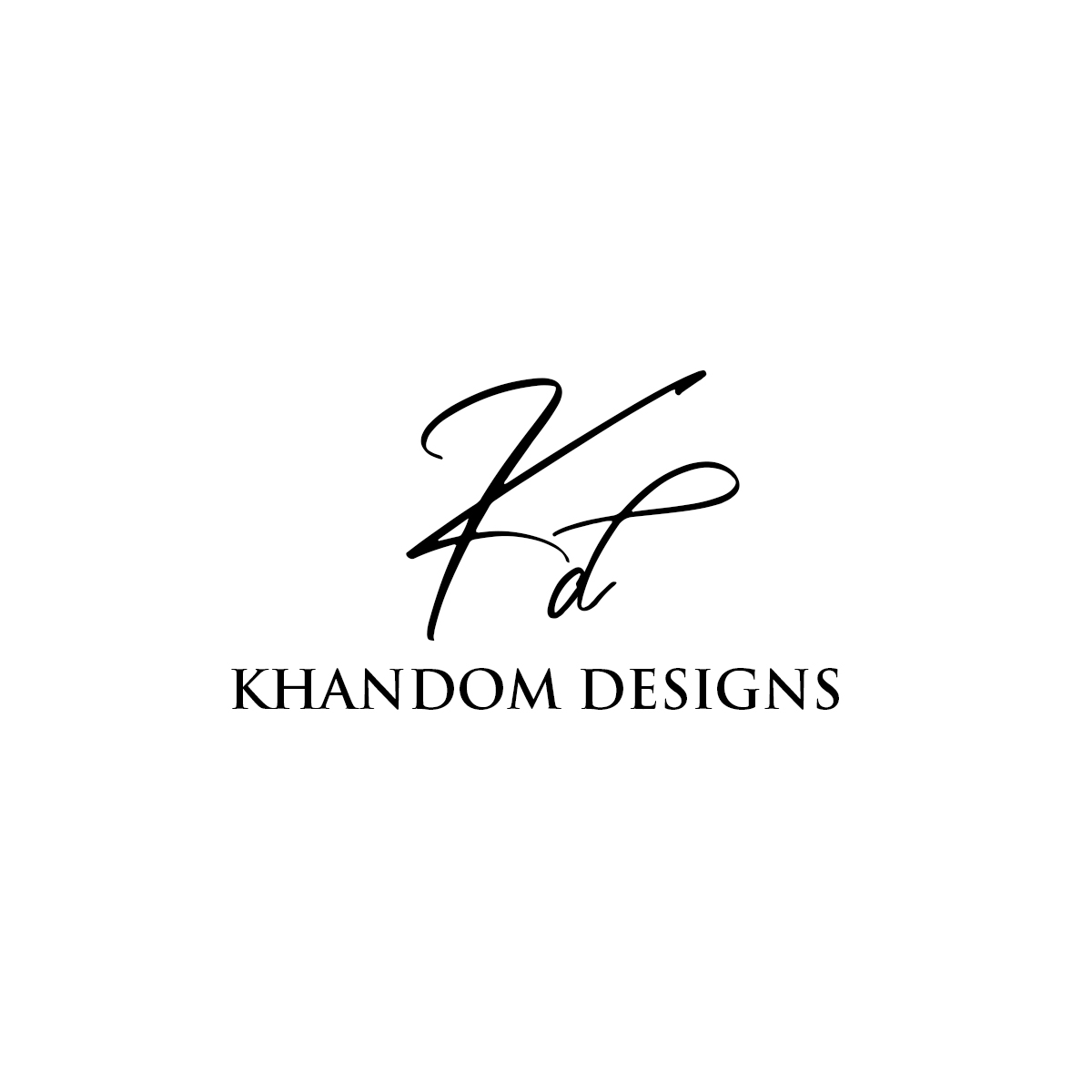 Logo Design by Soonia for Khandom Designs | Design #21806346