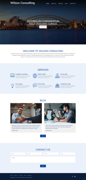 Wordpress Design by pb for Aipex Consulting | Design: #21792212