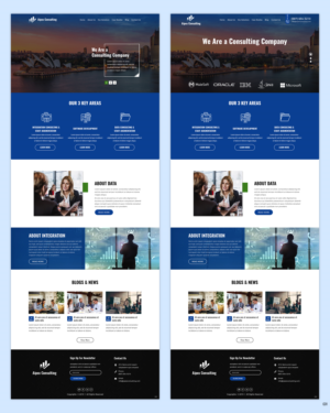 Wordpress Design by pb for Aipex Consulting | Design: #21816433