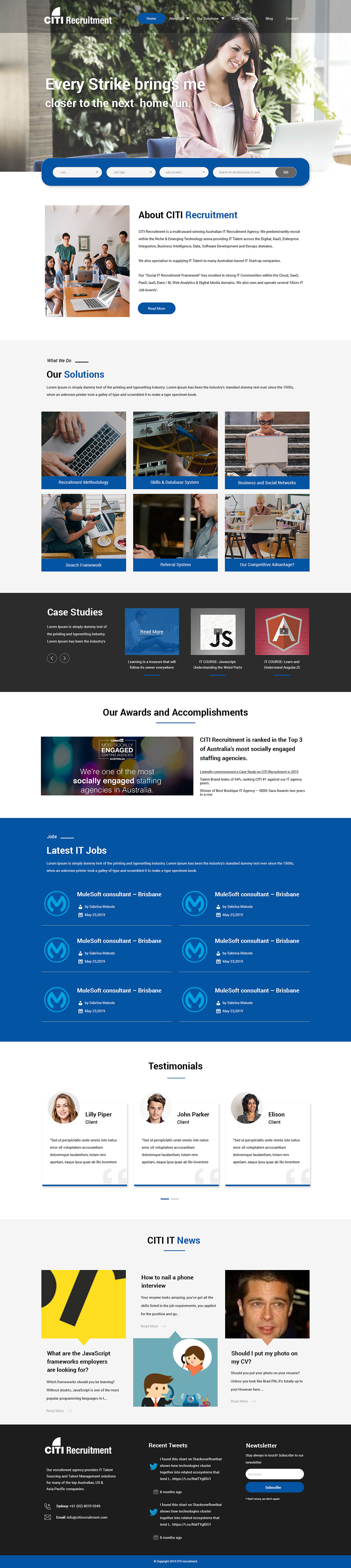 Wordpress Design by Jarry199776 for Aipex Consulting | Design #21813391