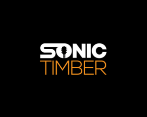 (VERSION 1)    SONIC TIMBER RECORDS    (VERSION 2) SONIC TIMBER | Design de Logo par Juli creation