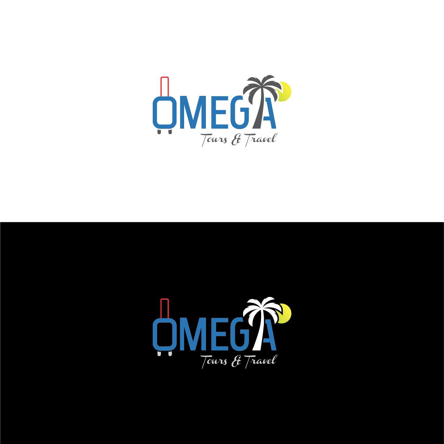 Logo Design by Muhammad Imran 3 for Omega Premium Tours & Travel | Design #21773068