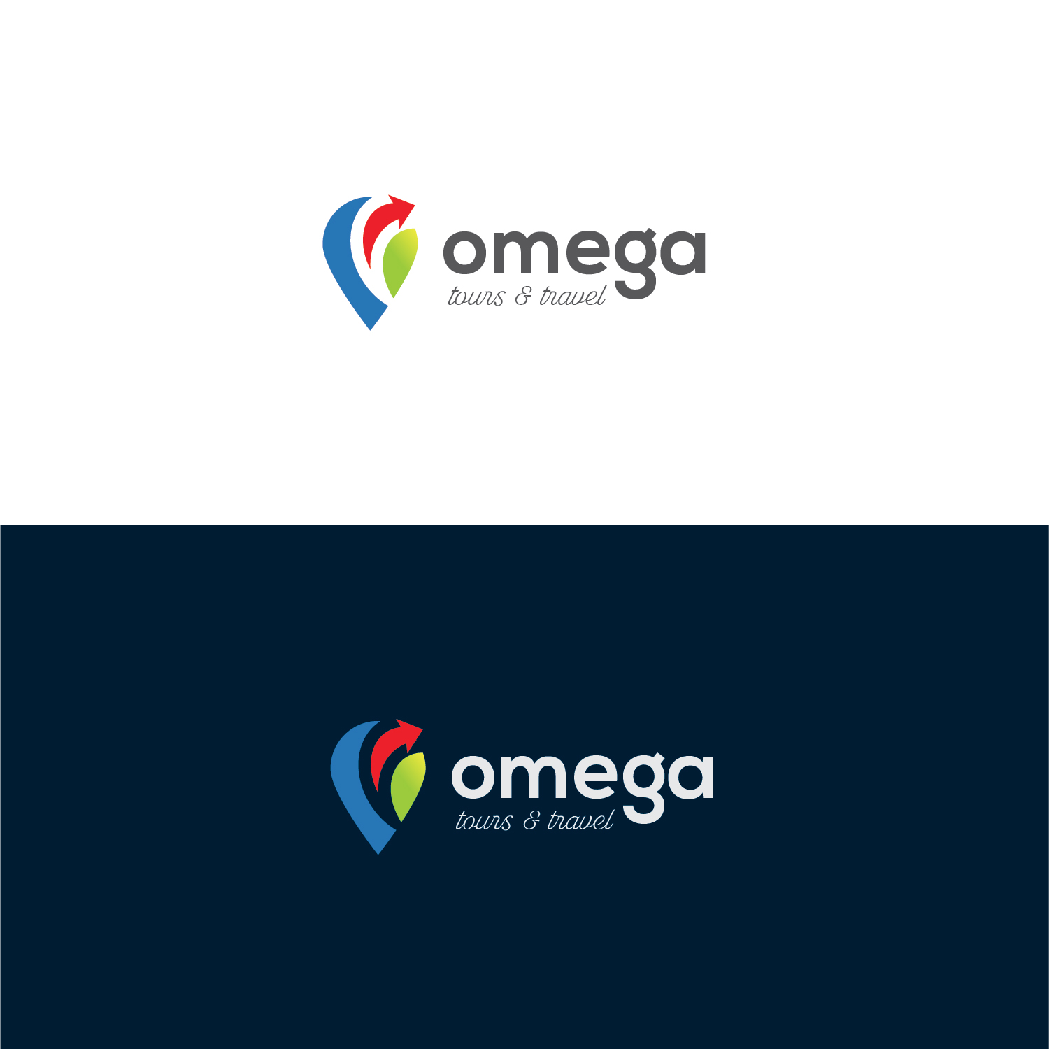 Logo Design by Muhammad Imran 3 for Omega Premium Tours & Travel | Design #21773069
