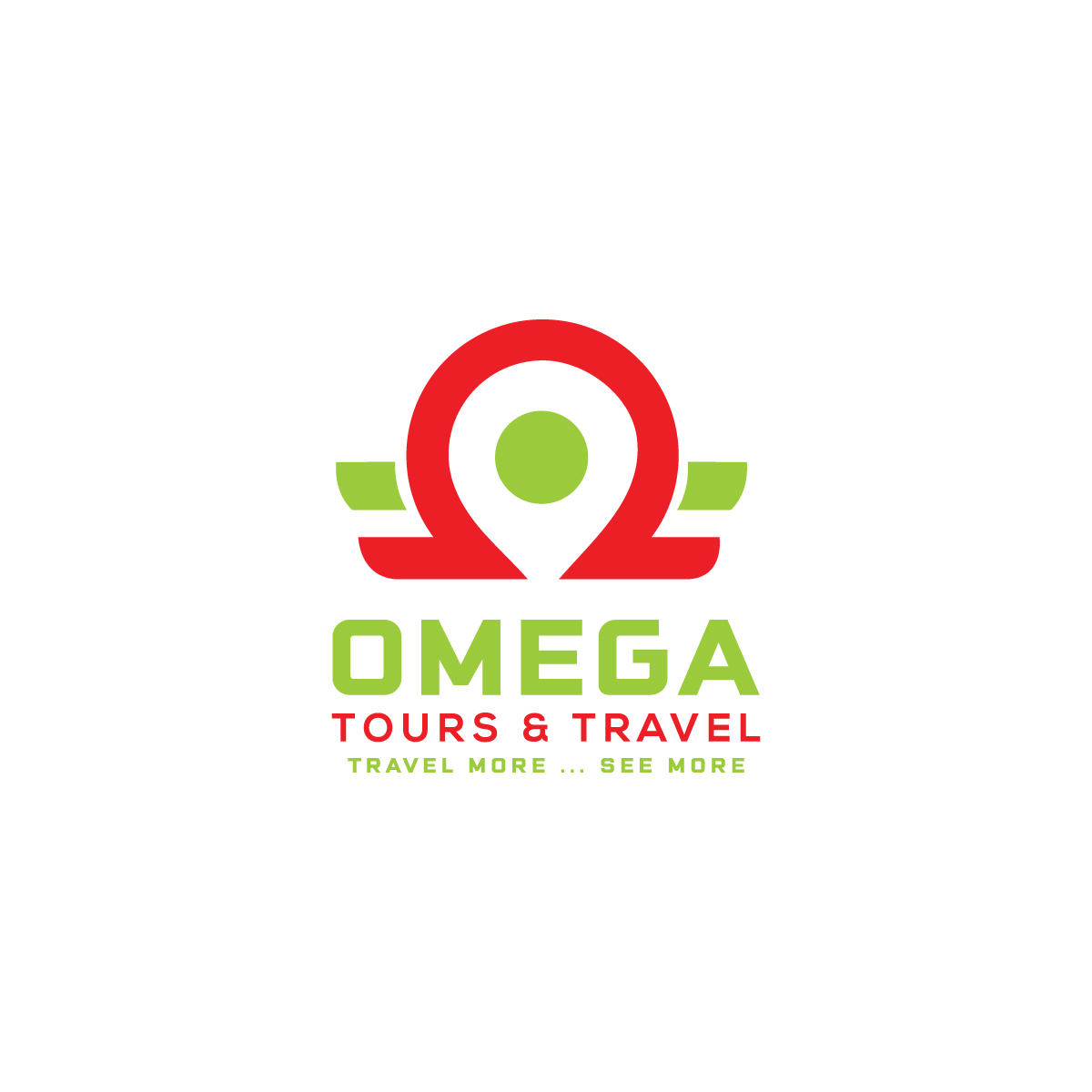 Logo Design by **INCREDIBLEDESIGNERS** for Omega Premium Tours & Travel | Design #21773846