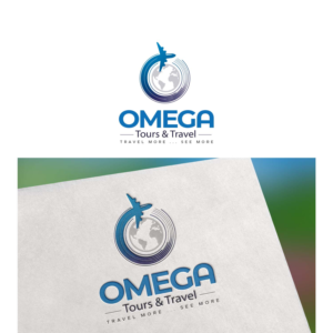 Logo Design by Finley Johnson for Omega Premium Tours & Travel | Design: #21817326