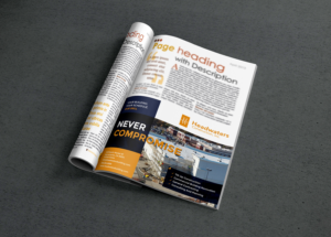 7 ¾ long by 5 inches high print ad  | Graphic Design by ecorokerz