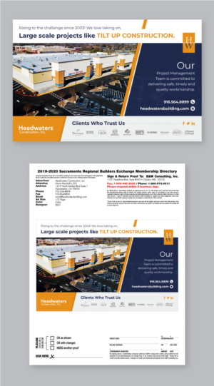 7 ¾ long by 5 inches high print ad  | Graphic Design by vcreatived