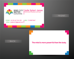 Business Card Design by CreativeMask for this project | Design: #2987616