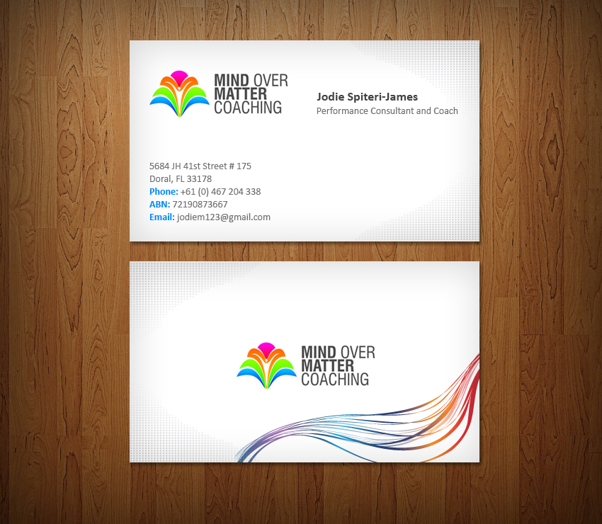 Business Card Design by Brajpal Freelance Website Designer for this project | Design #2986371