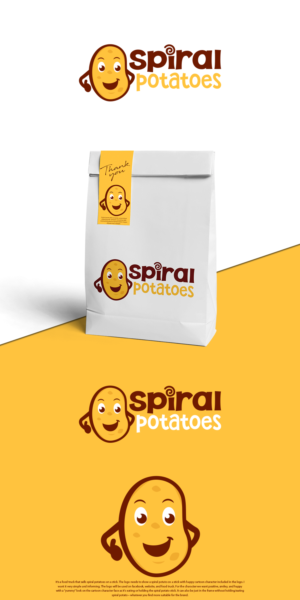 Spiral Potato | Logo Design by GBDESIGN