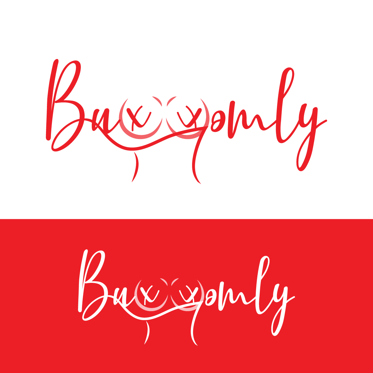 Diseño de Logo por **INCREDIBLEDESIGNERS** para Buxxomly | Diseño #21789529