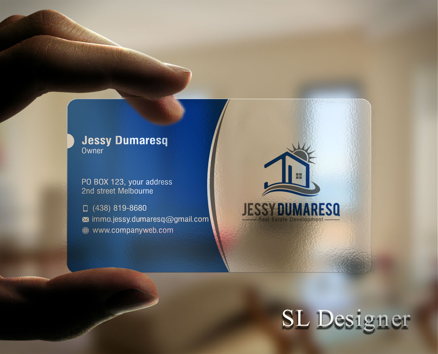 Business Card Design by SL Designer for this project | Design #21776071