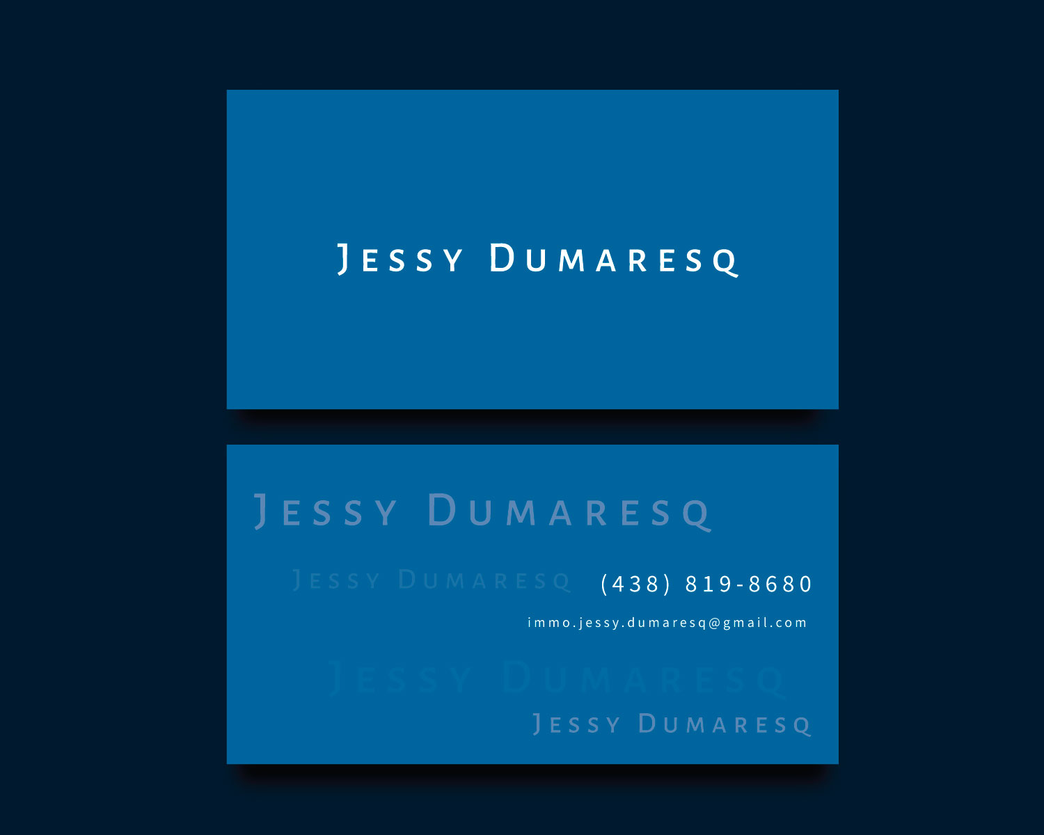 Business Card Design by titanium wings for this project | Design #21774577