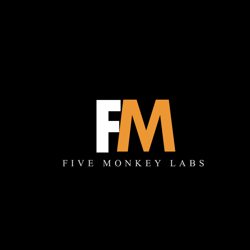 Logo Design by Mark 49 for Five Monkey Labs | Design #21773041