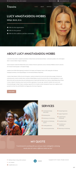 Wordpress Design by pb for this project | Design: #21774641