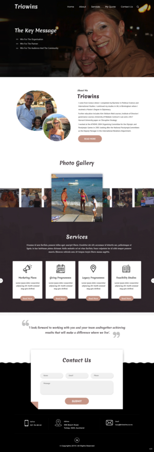 Wordpress Design by pb for this project | Design: #21774645