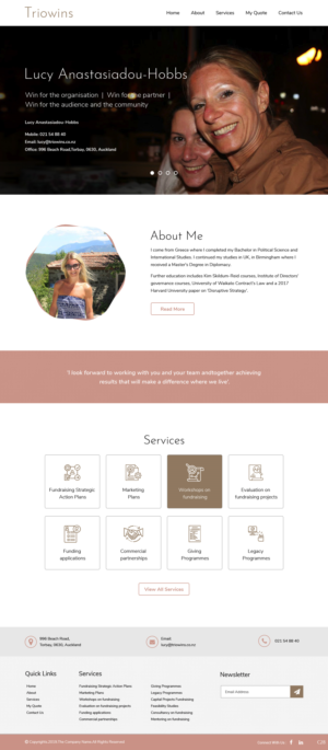 Wordpress Design by pb for this project | Design: #21774646