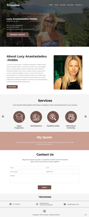 Wordpress Design by pb for this project | Design: #21774647