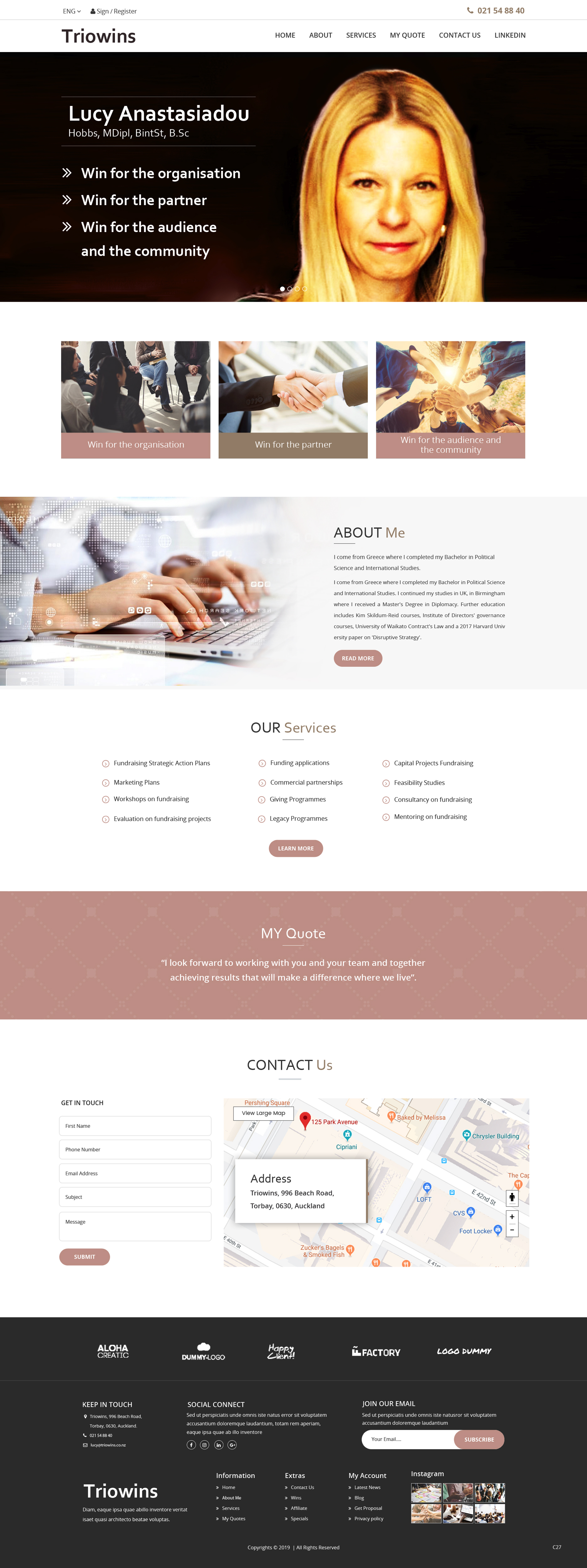 Wordpress Design by pb for this project | Design #21774649