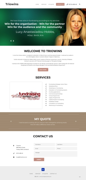 Wordpress Design by pb for this project | Design: #21774658