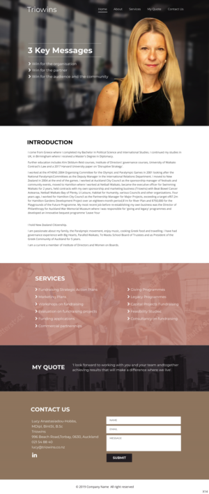 Wordpress Design by pb for this project | Design: #21774660