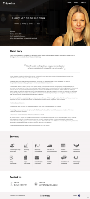 Wordpress Design by pb for this project | Design: #21774669