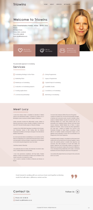 Wordpress Design by pb for this project | Design: #21782431