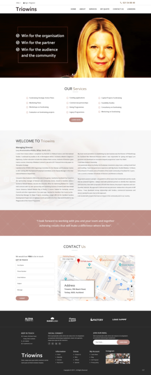Wordpress Design by pb for this project | Design: #21782433