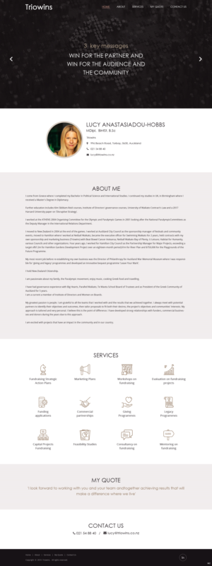 Wordpress Design by pb for this project | Design: #21782434