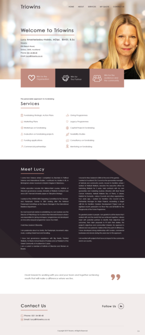 Wordpress Design by pb for this project | Design: #21782435