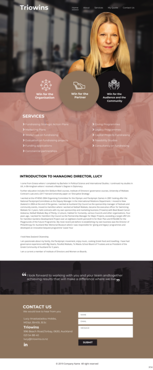 Wordpress Design by pb for this project | Design: #21799089