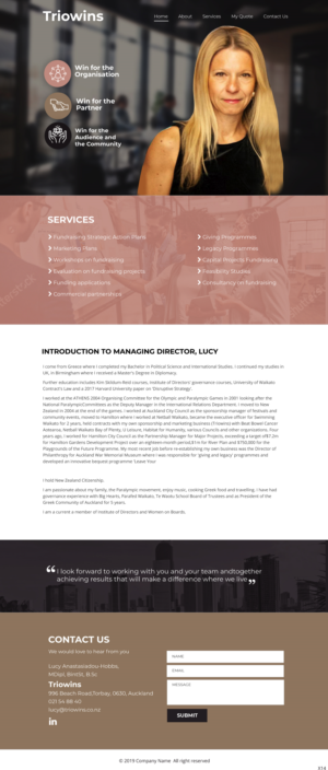 Wordpress Design by pb for this project | Design: #21799090