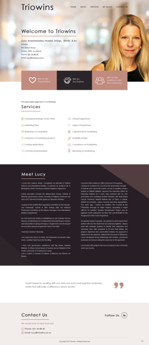 Wordpress Design by pb for this project | Design: #21799093