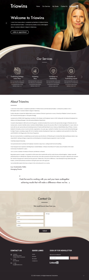 Wordpress Design by pb for this project | Design: #21799094