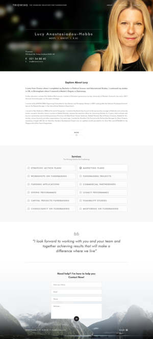 Wordpress Design by Ved Web Services for this project | Design #21773105