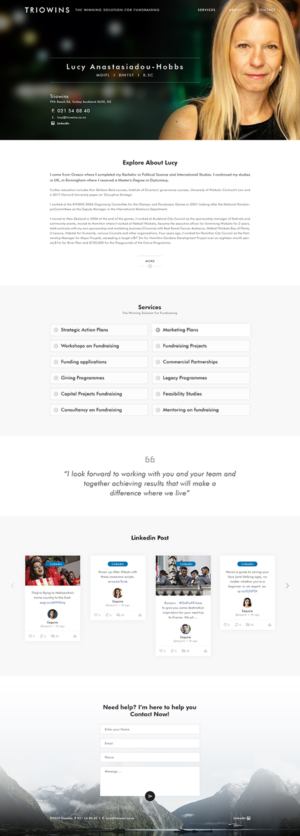 Wordpress Design by Ved Web Services for this project | Design: #21808403