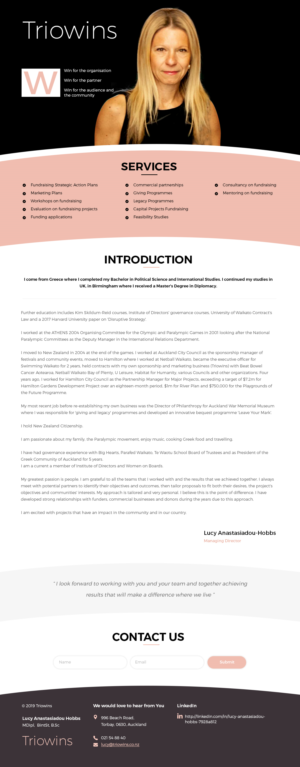 Wordpress Design by Designanddevelopment