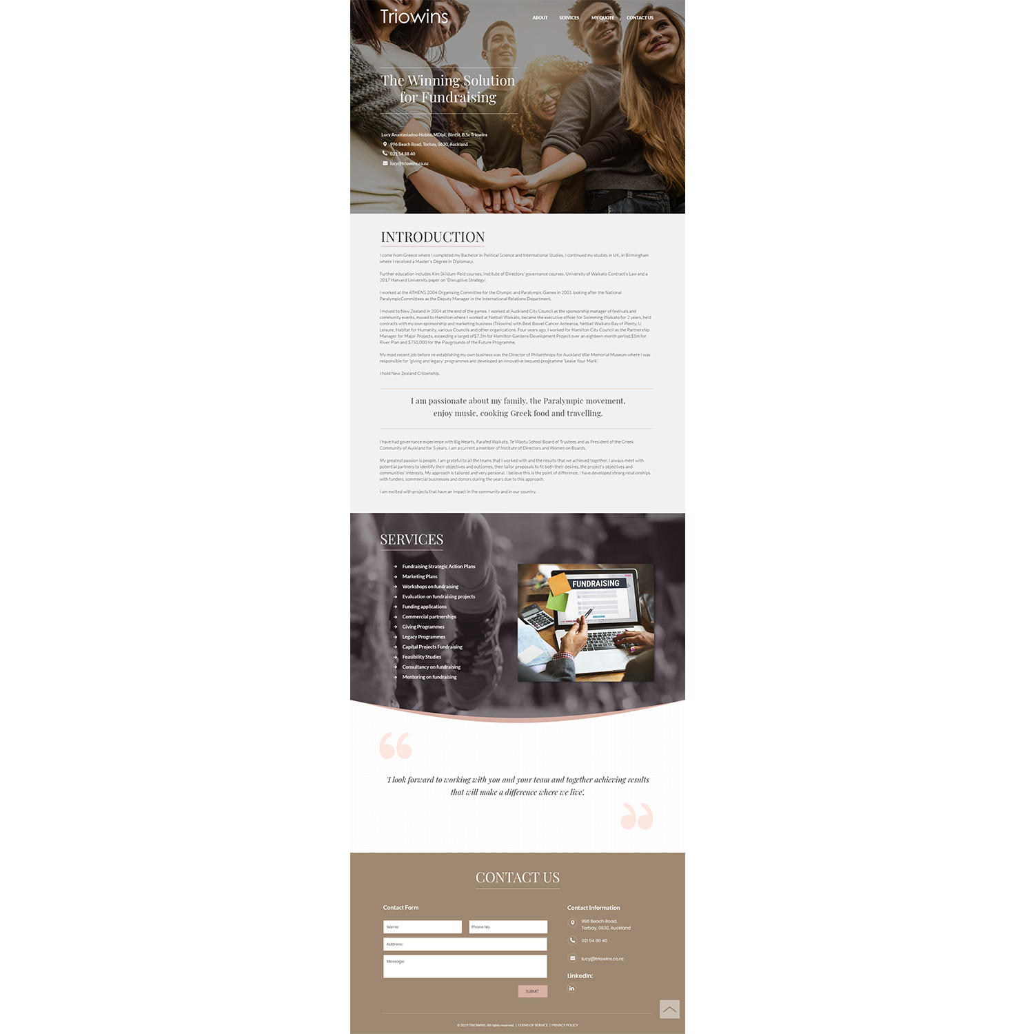 Wordpress Design by abrelenteweb for this project | Design #21784938