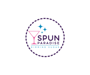 Spun Paradise  Rimming Sugar | Diseño de Logo por H-H Arts