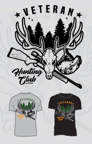 Design de T-shirt par Scamps Design pour Band of Brothers Outdoors | Design #21781873
