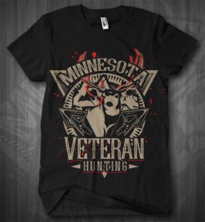 Veterans Nonprofit Hunting Shirt | Design de T-shirt par Jonya