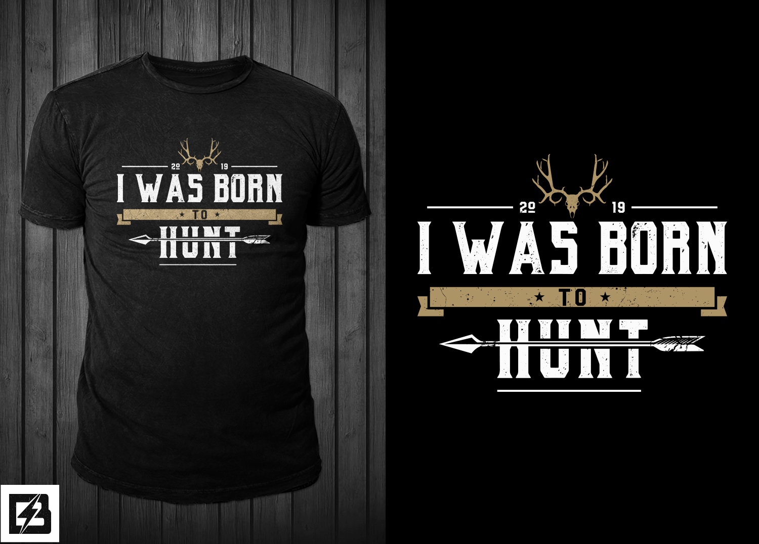 T-shirt Design by Barney Stinson for Band of Brothers Outdoors | Design #21810617