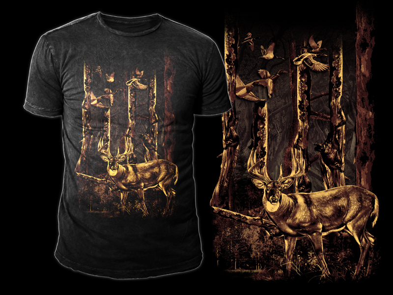 Design de T-shirt par Bayu_susilo pour Band of Brothers Outdoors | Design #21816104