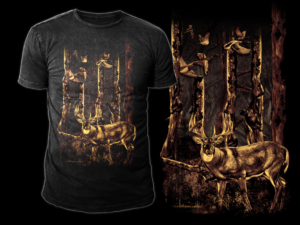Veterans Nonprofit Hunting Shirt | T-shirt Design by Bayu_susilo